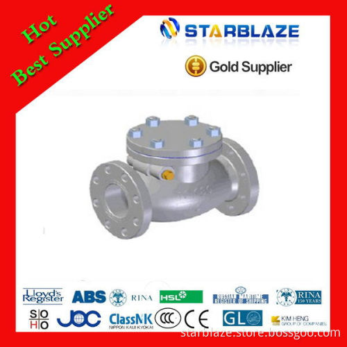 Excellent quality hot sale bs5153 swing check valve
